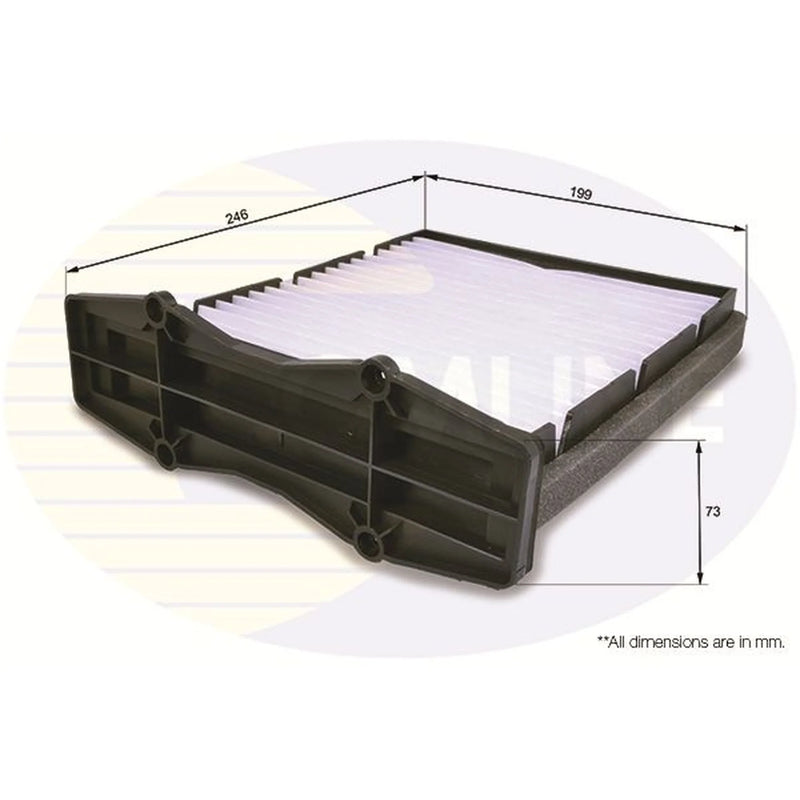 Comline Cabin Air Filter (Pollen Filter) fits Land Rover Freelander I 1998-2006