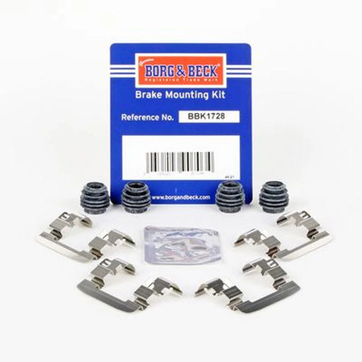 Borg & Beck Brake Pad Accessory Fitting Kit Front BBK1728