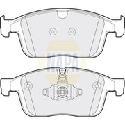 NAPA Front Brake Pad Set fits Volvo XC60 I 2013-2017