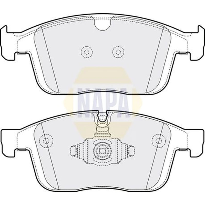 NAPA Front Brake Pad Set fits Volvo XC60 I 2013-2017