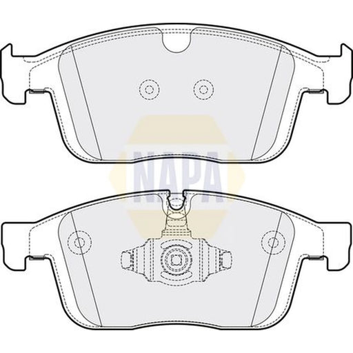 NAPA Front Brake Pad Set NBP1637