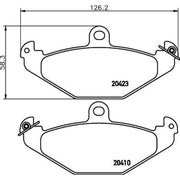 Mintex Front & Rear Brake Discs & Pads fits Lotus Elise 1995-2000 1.8