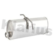 Klarius Box With Tail Pipe Rear fits Citroën Berlingo First 1999-2011 1.6 2.0