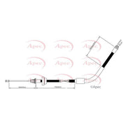 Apec Handbrake Cable Front fits Ford Tourneo Custom V362 Bus 2012-2023 2.0 2.2
