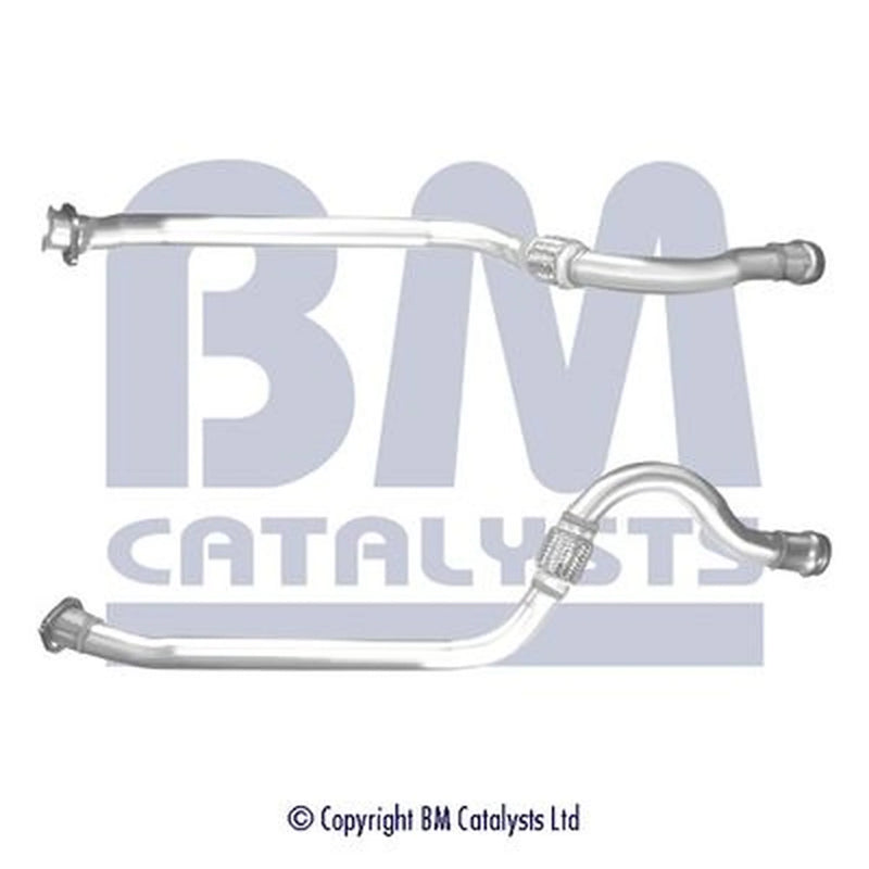BM Catalysts Exhaust Pipe OD fits Mercedes-Benz Slk 2011 on 172.447 172.448
