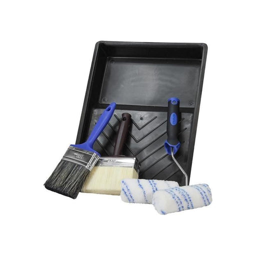 Faithfull Wood Care Paint Brush & Roller Kit, 6 Piece Faithfull - NN4 Online