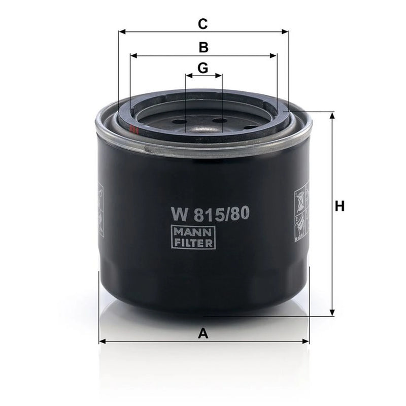 MANN-FILTER Engine Oil Filter