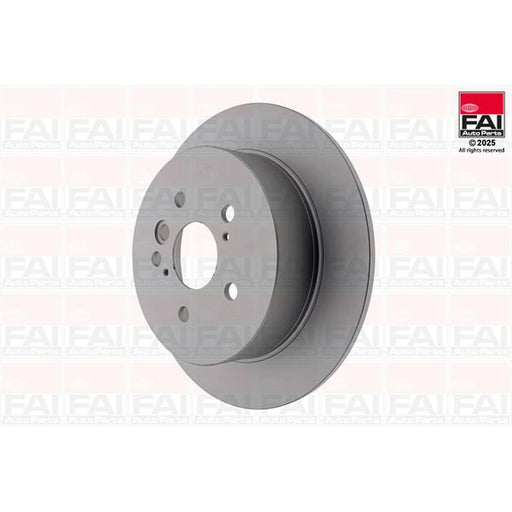 FAI 2 x Solid Brake Discs fits Toyota Rav 4 2000-2005 1.8 2.0