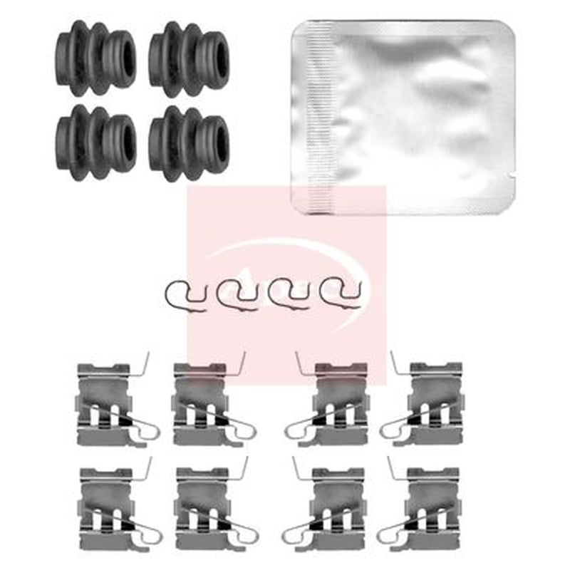 Apec Brake Pad Accessory Fitting Kit Rear KIT1617