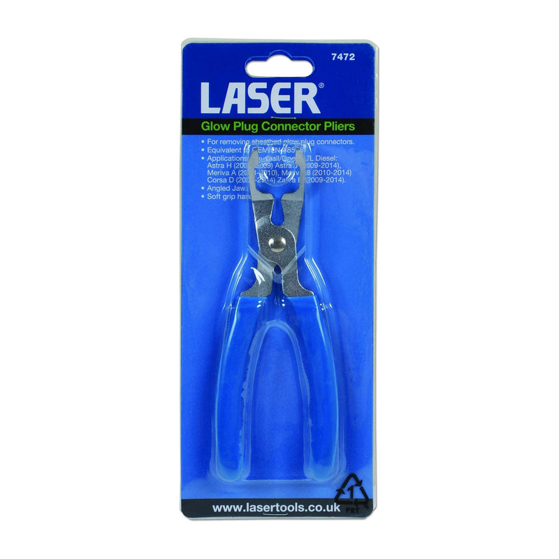 Laser Glow Plug Connector Pliers 7472 Laser - Dynamic Drive