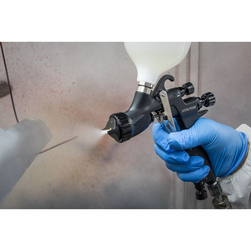 Sealey Premier Premier Professional HVLP Gravity Feed Spray Gun 1.3mm Set-Up Sealey Premier - Dynamic Drive