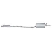 Hella End Silencer Rear fits Fiat Punto 1993-1999 1.1