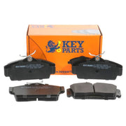 Key Parts 4 x Front Brake Pad Set fits Nissan Almera 2000-2006 1.5 1.8 2.2