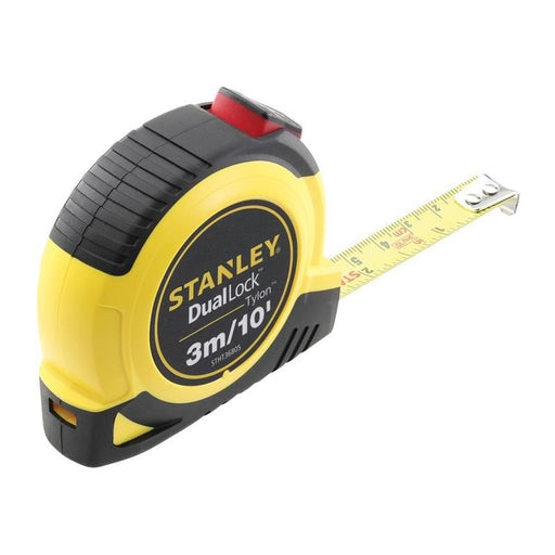 Stanley® Hand Tools DualLock™ Tylon™ Pocket Tape 3m/10ft (Width 12mm) STANLEY® Hand Tools - Dynamic Drive
