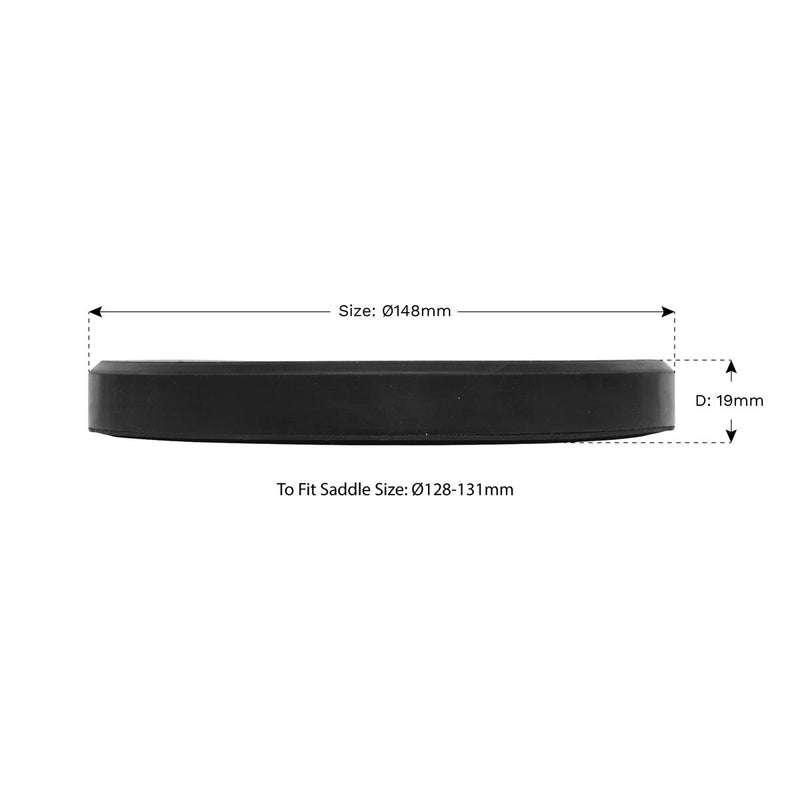 Sealey Safety Rubber Jack Pad Type A JP04 Sealey - Dynamic Drive