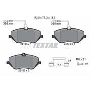 Textar Front Brake Pad Set 2413303