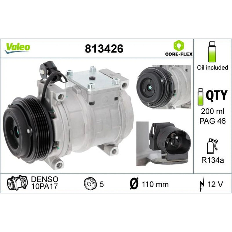 Valeo Air Conditioning Compressor 813426