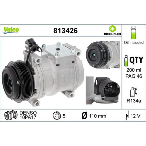 Valeo Air Conditioning Compressor 813426