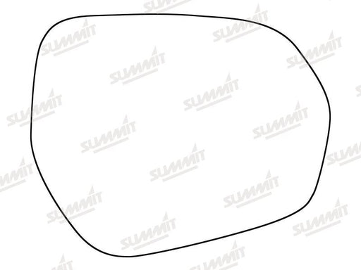 Summit Stick-On Standard Mirror Glass fits Ford Fiesta 17 on RHS Summit - Bars 4 Cars