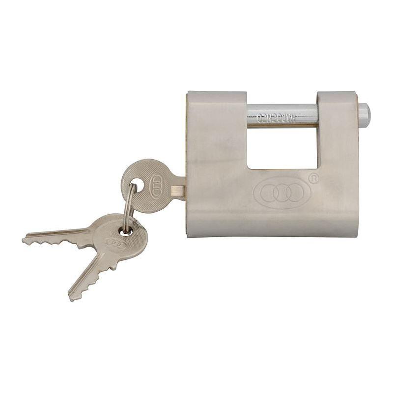 Faithfull Brass Shutter Padlock 60mm Faithfull - NN4 Online