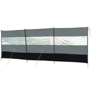 Olpro Charcoal Compact Vision Windbreak - 4m Outdoor Privacy Barrier