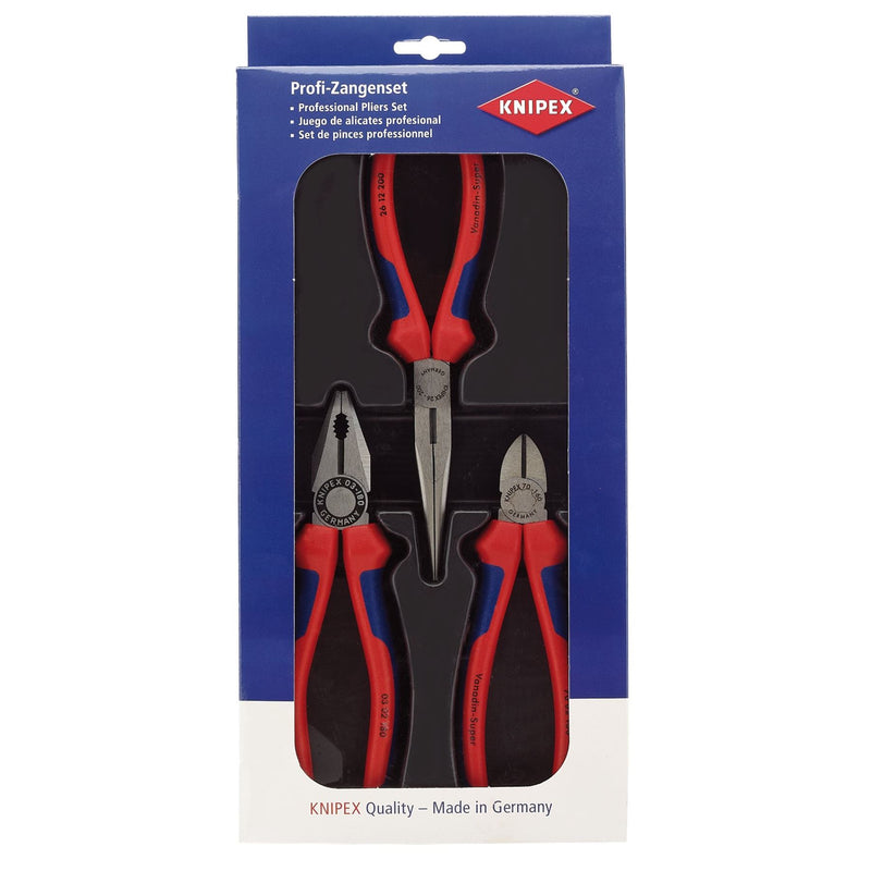 Draper Knipex 00 20 11 Pliers Assembly Pack (3 Piece) 33778 Draper - Dynamic Drive