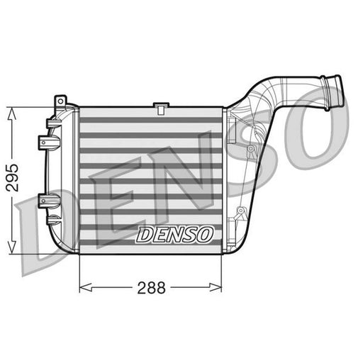 Denso Intercooler (Charge Air Cooler) Left fits Audi Q7 2008-2014 6.0