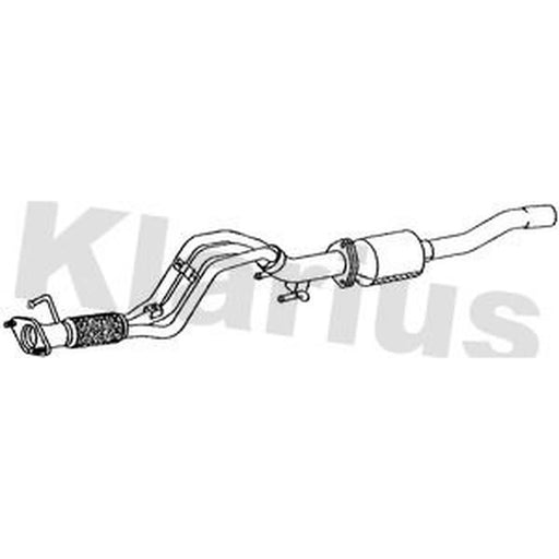 Klarius Catalyst Type Approved With Pipe Centre 311883