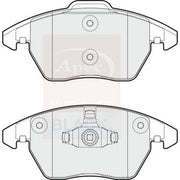 Apec Black Front Brake Pad Set fits Audi A1 2014-2018