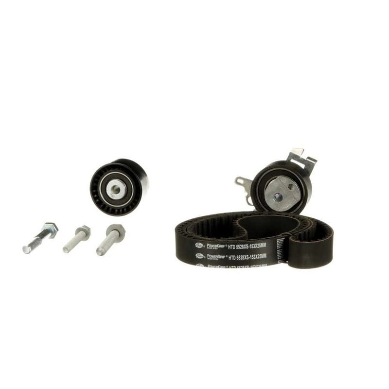 Gates Timing Belt Kit with Rollers fits Citroën C4 2004-2007 2.0