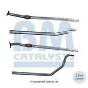 BM Catalysts Exhaust Pipe OD fits Alfa Romeo Mito 2011-2018 1.4
