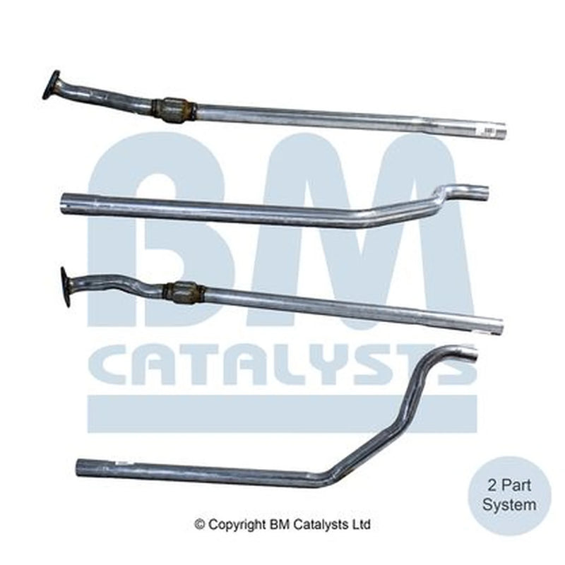 BM Catalysts Exhaust Pipe OD fits Alfa Romeo Mito 2011-2018 1.4