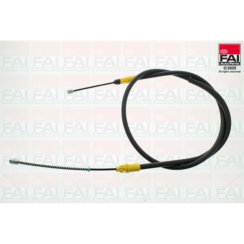 FAI Handbrake Cable Left Rear fits Citroën Saxo 1996-2004 1.0 1.1 1.4 1.5 1.6