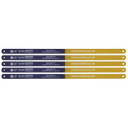 Sealey Hacksaw Blade 300mm HSS Bi-Metal 18tpi Pack of 5 HSB0518 Sealey - Dynamic Drive