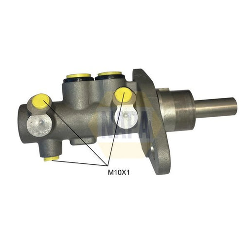 NAPA Brake Master Cylinder Hydraulic Assembly fits Land Rover Defender 1990-2016