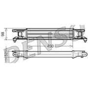 Denso Intercooler (Charge Air Cooler) DIT01001