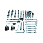 Laser Socket and Spanner Set AF/Metric 1/4"D, 3/8"D, 1/2"D 89pc 3500 Laser - Dynamic Drive