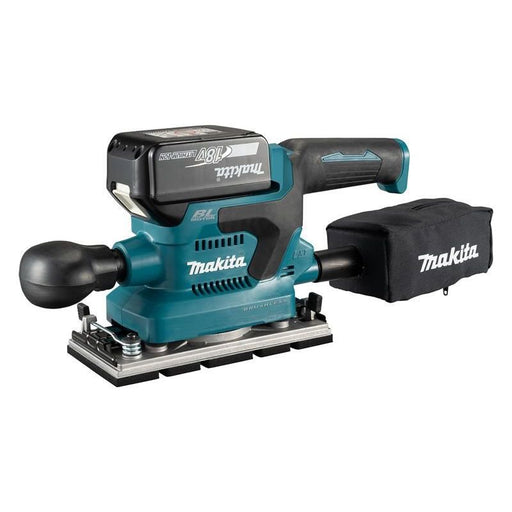 Makita DBO382RTJ LXT Finishing Sander 18V 2 x 5.0Ah Li-ion Makita - Dynamic Drive