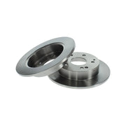 Bosch Rear Brake Solid Discs & Pads fits Honda Civic VII 2000-2005 1.4 2.0
