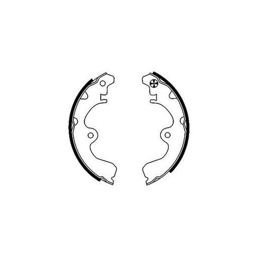Mintex Brake Shoe Set Axle Kit fits Toyota Corsa 1990-1999 1.3 1.5