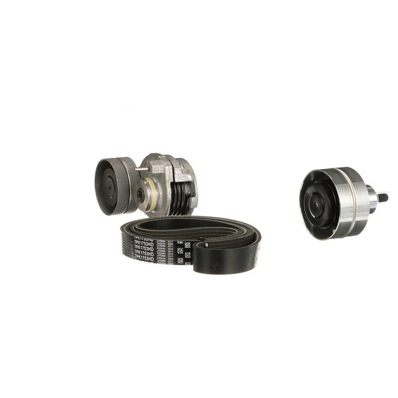 Gates V-Ribbed Belt Set fits Daf Cf 85 2005-2020 85.360 85.410 85.460 85.510