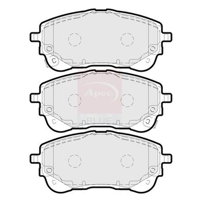 Apec Front Brake Pad Set fits Lexus Lbx 2023 on