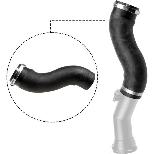 Gates Intercooler Turbo Charge Air Hose 211mm fits BMW 1 Sports Hatch 2011-2019