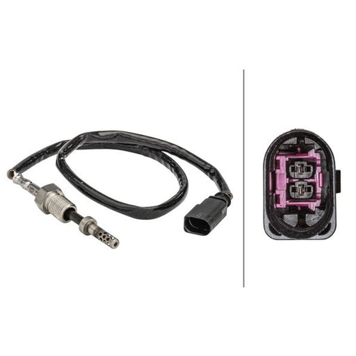 Hella Exhaust Gas Temperature Sensor before exhaust fits VW California T5 Camper