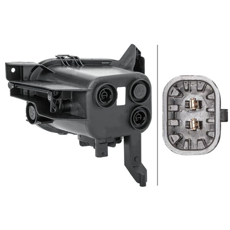 Hella Front Right Fog Light H3 1NA 354 680-021