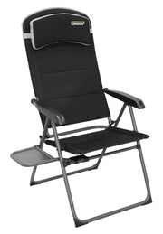 Quest Vienna Pro Recline Camping Caravan Chair with Side Table Quest - Dynamic Drive