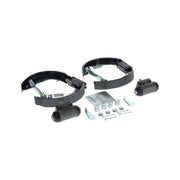 Bosch Brake Shoe Set Axle Kit fits Nissan Micra II 1992-2000 1.0 1.3