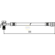 NAPA Brake Hydraulic Hose Line Rear Right fits Ford Galaxy II 2006-2015