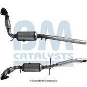 BM Catalysts Homologated Diesel Cat & Dpf BM11398H