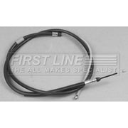 First Line Handbrake Cable Right Rear fits BMW X3 2003-2011 2.0 2.5 3.0